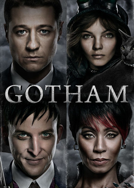 Netflix: Gotham | <strong>Opis Netflix</strong><br> Od poczÄ…tku kariery w policji komisarz James Gordon walczy z przestÄ™pczoÅ›ciÄ… i korupcjÄ… w Gotham, aby pomÅ›ciÄ‡ morderstwo rodziców Bruce’a Wayne’a. | Oglądaj serial na Netflix.com