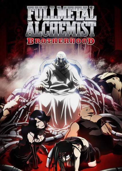 Netflix: Fullmetal Alchemist: Brotherhood | <strong>Opis Netflix</strong><br> W tym nadzwyczajnym anime dwaj bracia po fatalnym w skutkach wypadku ruszajÄ… do walki z siÅ‚ami piekielnymi, próbujÄ…c odzyskaÄ‡ swoje ciaÅ‚a. | Oglądaj serial na Netflix.com