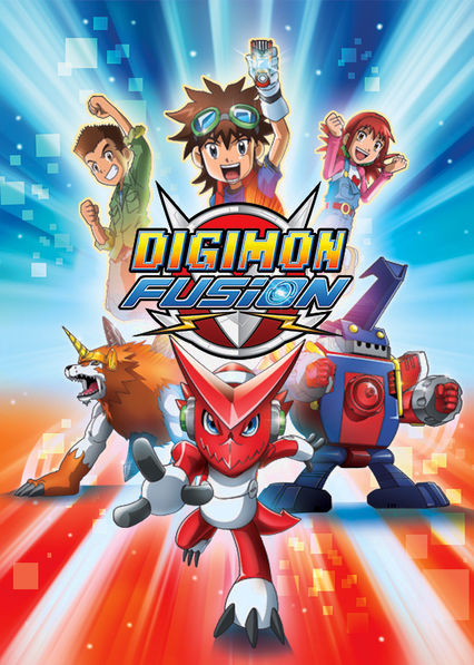 Netflix: Digimon Fusion | <strong>Opis Netflix</strong><br> ChÅ‚opiec trafia wraz z dwójkÄ… przyjacióÅ‚ do Å›wiata cyfrowego, gdzie zostaje mu powierzona misja ocalenia Digimonów przed zagÅ‚adÄ…. | Oglądaj serial na Netflix.com