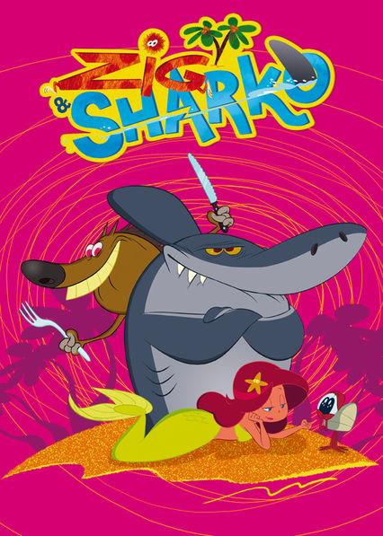 Netflix: Zig and Sharko | <strong>Opis Netflix</strong><br> Zig, mieszkajÄ…ca naÂ wyspie hiena, zrobi wszystko, byÂ zatopiÄ‡ swoje pazury wÂ syrenie oÂ imieniu Marina, ale jej przyjaciel, Sharko, zawsze wÂ porÄ™ przychodzi jej zÂ pomocÄ…. | Oglądaj serial dla dzieci na Netflix.com