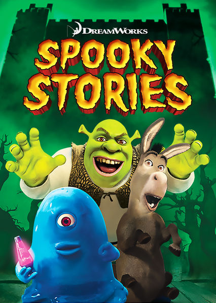 Netflix: DreamWorks Spooky Stories | <strong>Opis Netflix</strong><br> Shrek iÂ przyjaciele opowiadajÄ… sobie straszne historie wÂ nawiedzonym zamku. PÃ³Åºniej, Ginormica iÂ Potwory stajÄ… twarzÄ… wÂ twarz zÂ kosmicznymi dyniami. | Oglądaj serial dla dzieci na Netflix.com