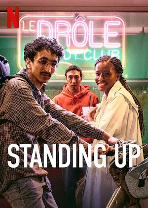 Netflix: Standing Up | <strong>Opis Netflix</strong><br> Czworo przyjaciÃ³Å‚, ktÃ³rzy usiÅ‚ujÄ… zwiÄ…zaÄ‡ koniec zÂ koÅ„cem, marzÄ…c oÂ sÅ‚awie wÂ Å›wiecie stand-upu, jest gotowych naÂ wiele, byÂ skÅ‚oniÄ‡ ludzi doÂ Å›miechu. | Oglądaj serial na Netflix.com