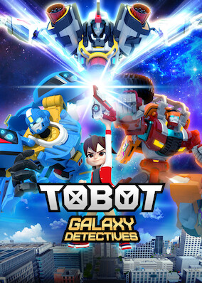 Netflix: Tobot Galaxy Detectives | <strong>Opis Netflix</strong><br> An intergalactic device transforms toy cars into robots: the Tobots! Working with friends to solve mysteries, they protect the world from evil. | Oglądaj serial na Netflix.com