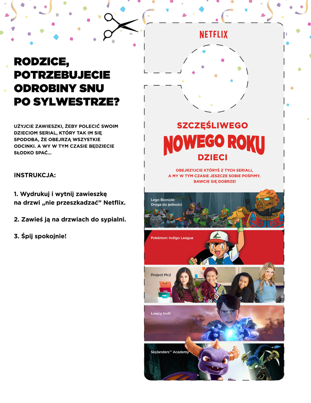 Zawieszka na drzwi Netflix-1