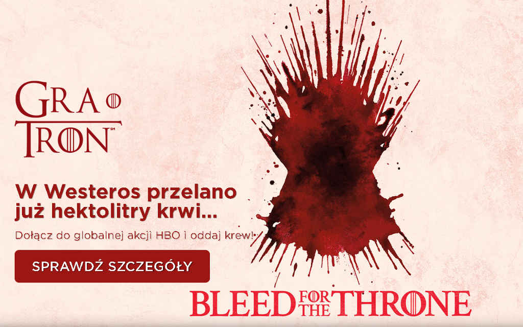 HBO Bleed For The Throne – oddaj krew