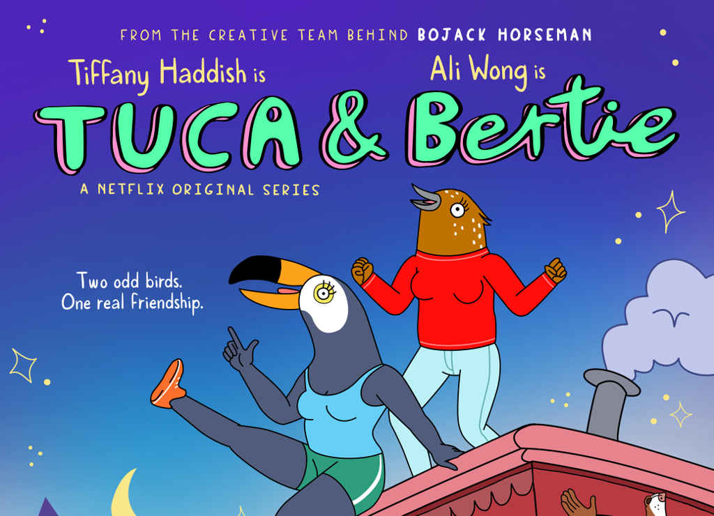 Netflix Tuca i Bertie S1 poster top