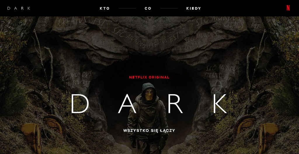 Netflix DARK strona internetowa top