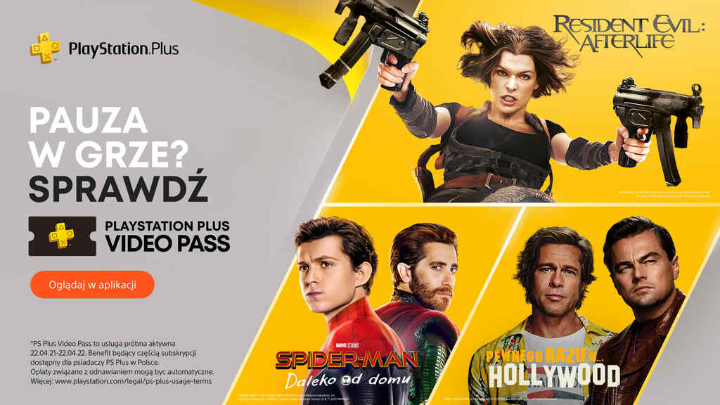 Sony PlayStation Plus Video Pass